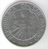 SAN MARINO 100 LIRE 1974 - Saint-Marin