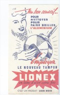 Tampon    "  LIONEX  "           -   Ft  =  11.5 Cm  X  20.5 Cm - Produits Ménagers