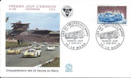 Premier Jour Emission/ Sports/50 Ans Des 24heures Du Mans  / Le Mans/1973   PJE21 - Auto's