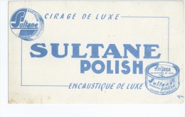 Cirage  "  SULTANE  Polish  "     -   Ft  =  12 Cm  X  20. 5 Cm - Wash & Clean