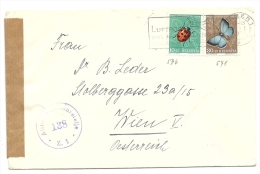 1953 Österreichische Zensur Nach Wien Mit PJ Marken - Storia Postale