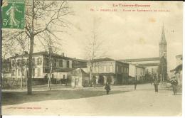 CPA  GRISOLLES, Place Et Carrefour De L'Eglise  8939 - Grisolles