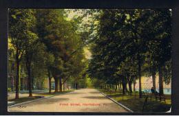 RB 952 -  1911 USA Postcard - Front Street Harrisburg - Pennsylvania - Harrisburg