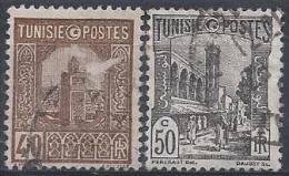 Tunisie N° 131-132  Obl. - Used Stamps