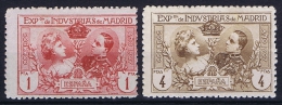 Spain: 1907, Mi A 1 F + F MH/* - Nuevos