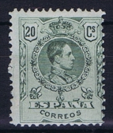 Spain: 1909, Mi 235 A MH/* - Ongebruikt