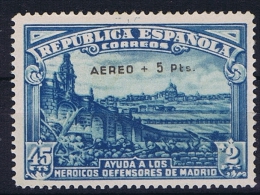 Spain: 1938  Mi 711  MH/*, SIGNED ! - Nuevos