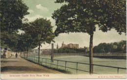 INVERNESS - CASTLE FROM NESS WALK  1905   Inv38 - Inverness-shire