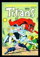 TITANS N°124 - Lug 1989 - Très Bon état - Lug & Semic