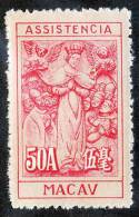 MACAO 1953 ASSISTANCIA SC# RA13 MNH  RELIGION MADONNA - Neufs