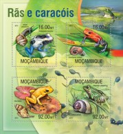 Mozambique. 2013 Frogs And Snails. (311a) - Rane