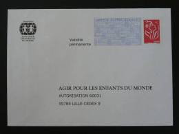 PAP Réponse Marianne De Lamouche Agir Pour Les Enfants Du Monde - Verso 0509227 - N° Intérieur 51295 - Prêts-à-poster: Réponse /Lamouche