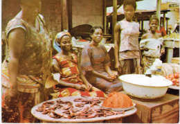 Afrique - Ghana Market Scene - Ghana - Gold Coast