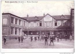 PETIT QUEVILLY -  Ecole Chevreul - Carte Double - Reproduction éditée Par La Mairie - Le Petit-quevilly