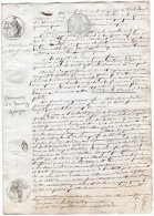 VP152 - CAMPAGNE LES HESDIN X DOURIEZ 1817 - Acte D'inventaire - Manuscritos