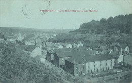 54 VILLERUPT VUE ENSEMBLE POUYER QUARTIER  VOYAGEE 1906 Etat Voir 2 Scans - Briey