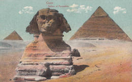 C1900 SPHINX ET PYRAMIDES - Sphinx