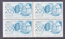 Mexico  G 15 X 4   **  BANK  SAFE  Wmk. 300   1954-71  Issue - Mexico
