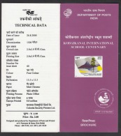 INDIA, 2000, Kodaikanal International School Centenary, Folder - Lettres & Documents