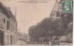 51- 20655 -  MAREUIL  Sur  AY  -    1925  -     Place De L'église - Mareuil-sur-Ay