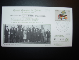 IRLANDE IRLAND IRELAND "PHOTO DE FAMILLE" DUBLIN  CONSEIL EUROPE TIRAGE LIMITE 800 Ex. - Lettres & Documents