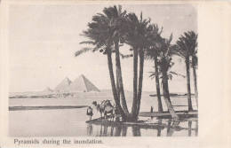 C1900 - INONDATION AUX PYRAMIDES - Pyramides