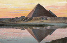 C1940 -  PYRAMIDE DE CHEOPS PENDANT LA CRUE - Pyramides