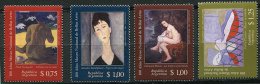 CL. 104 - P.3 - Argentine ** N° 1948 à 1951 - Tableaux De Maîtres - Unused Stamps