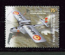 CL. 104 - P.10 - Argentine ** N° 2242 - 75e Ann. Du Vol Espagne-Argentine Du "Plus Ultra" - Unused Stamps