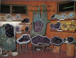 (313) Australia - QLD - Tamborine Mountain - Thundrbird Park Geological Display - Stones - Gold Coast