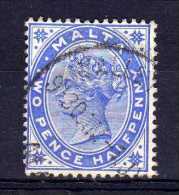 Malta - 1885 - 2½d Definitive (Watermark Crown CA) - Used - Malte (...-1964)