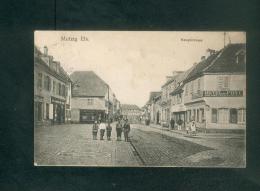 Mutzig (67) - Hauptstrasse ( Rue Principale Café De La Poste Animée J. Kuntz) - Mutzig