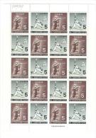 FILATELIA - MINIFOGLIO DI 10 - YEAR 1962 - Y&T #726/27 GIAPPONE JAPAN  - 17 INCONTRO SPORTIVO - Blocks & Sheetlets