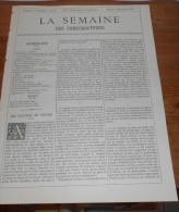 La Semaine Des Constructeurs. N°24. 7 Décembrebre1889. Palais Des Arts Libéraux. - Revues Anciennes - Avant 1900