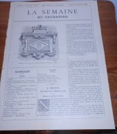 La Semaine Des Constructeurs. N°26. 21 Décembrebre1889. La Maison Richard, Rue Des Forges à Dijon. Poêle Musgrave - Zeitschriften - Vor 1900