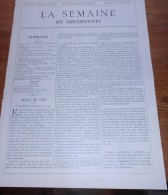 La Semaine Des Constructeurs. N°29. 11 Janvier 1890.Le Tombeau De P. Baudry Au Père-Lachaise. Théâtre D´Exeter En Anglet - Zeitschriften - Vor 1900
