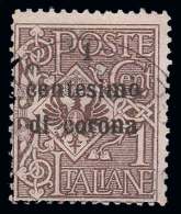 Italia Regno – Trento E Trieste: 1 C. Di Corona Su 1 C. - 1919 - Trente & Trieste
