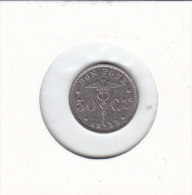50 CENTIMES  Nickel Albert I 1933 FR - 50 Centimes