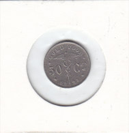 50 CENTIMES  Nickel Albert I 1923 FL - 50 Centimes