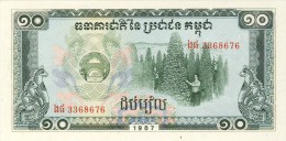 BILLET #  KAMPUCHEA  ( EX CAMBODGE )  # PICK30 # 10  RIELS  #  1979 # NEUF - Cambodge