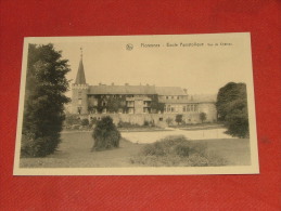 FLORENNES -  Ecole Apostolique -  Vue Du Château - Florennes