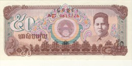 BILLET #  CAMBODGE   # PICK35 # 50  RIELS  #  1992 # NEUF - Kambodscha