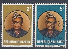 131007736  ZAIRE  YVERT  Nº  1089/90 - Used Stamps