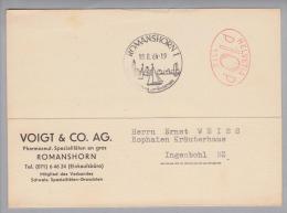 Motiv Pharmacie Chemie Freistempel #1178 Voigt&Co.AG Romanshorn - Pharmazie