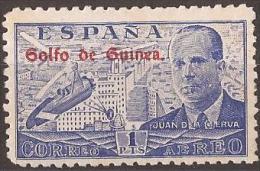 GUI268S-L4065-TESPAEREO.HELICOPTEROS.Guinee.GUINEA  ESPAÑOLA Juan De La Cierva.Ingeniero.1942 (Ed 268**) Sin Charnela. - Unused Stamps