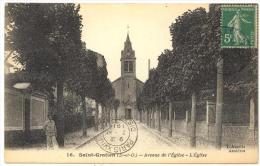 Saint Gratien - Avenue De L'église - L'église - Saint Gratien