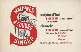 Machine à Coudre     "  SINGER   "        -   Ft  =  13 Cm  X  21 Cm - Unclassified