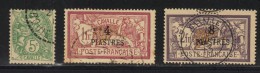 DEDEAGH N° 10, 15 & 16 Obl. - Used Stamps