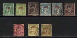 CAVALLE N° Entre 1 & 8 Obl. + Nuances - Used Stamps