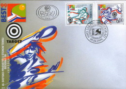 Yugoslavia 1999 Table Tennis, World Championship, FDC - Nuovi